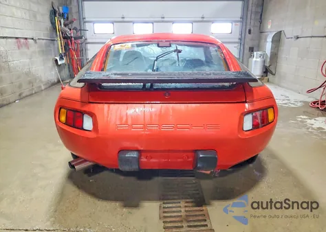 1982 Porsche 928 из США, поврежденный, VIN WP0JA092XCS820357